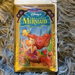 The little mermaid VHS